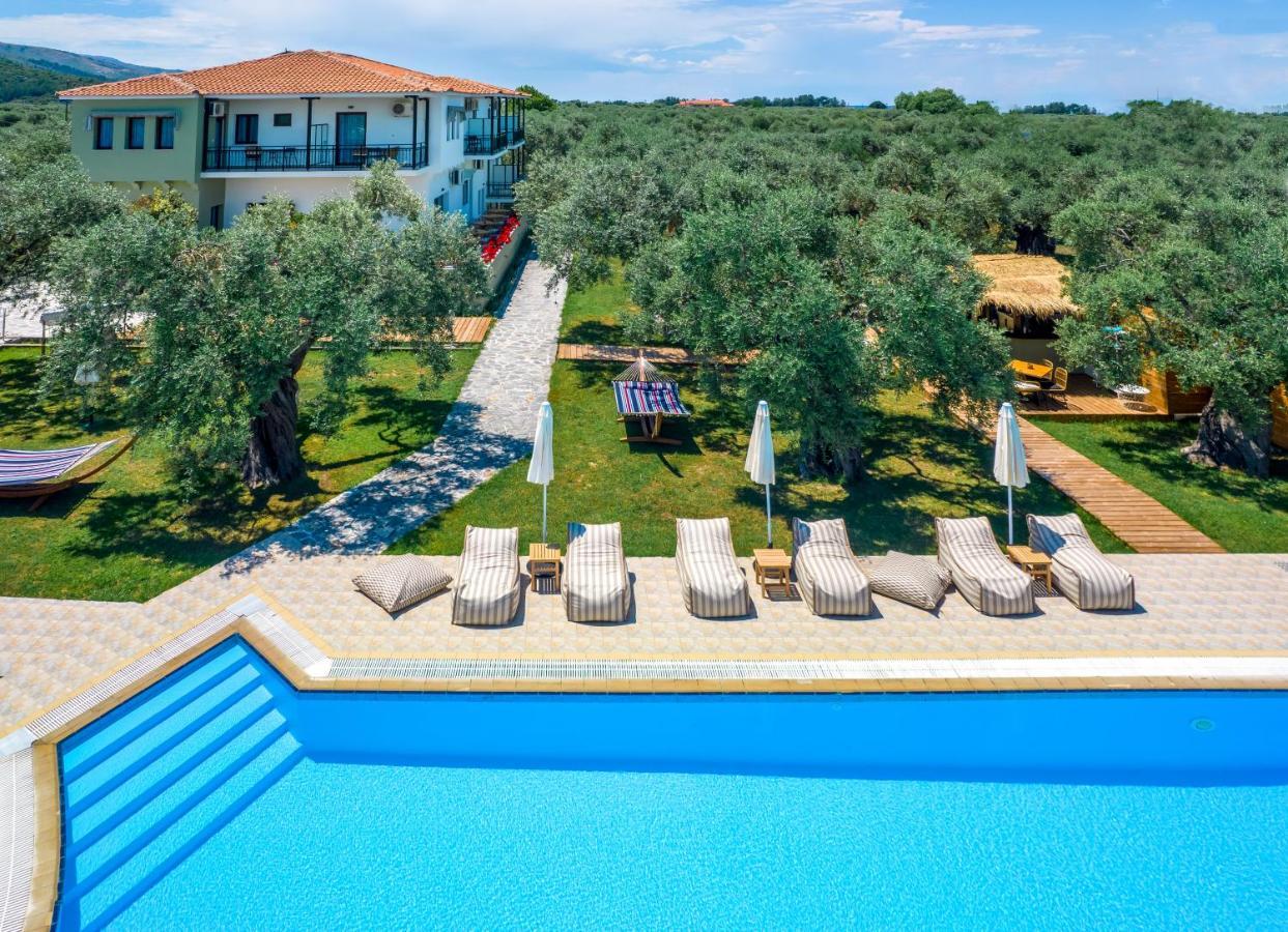 Nefeli Fresh Hotel By Del Mare Skala Rachoni  ภายนอก รูปภาพ