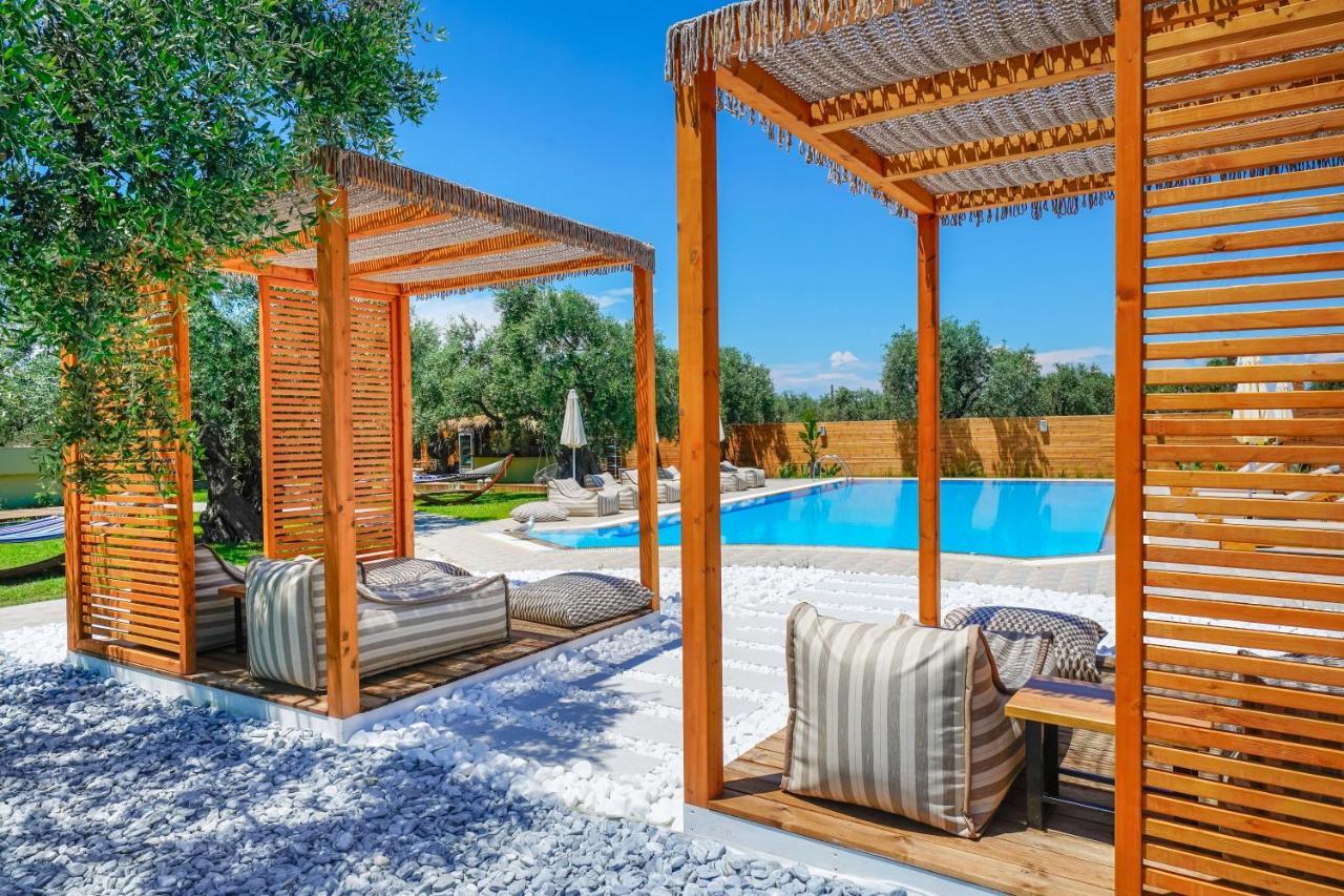 Nefeli Fresh Hotel By Del Mare Skala Rachoni  ภายนอก รูปภาพ