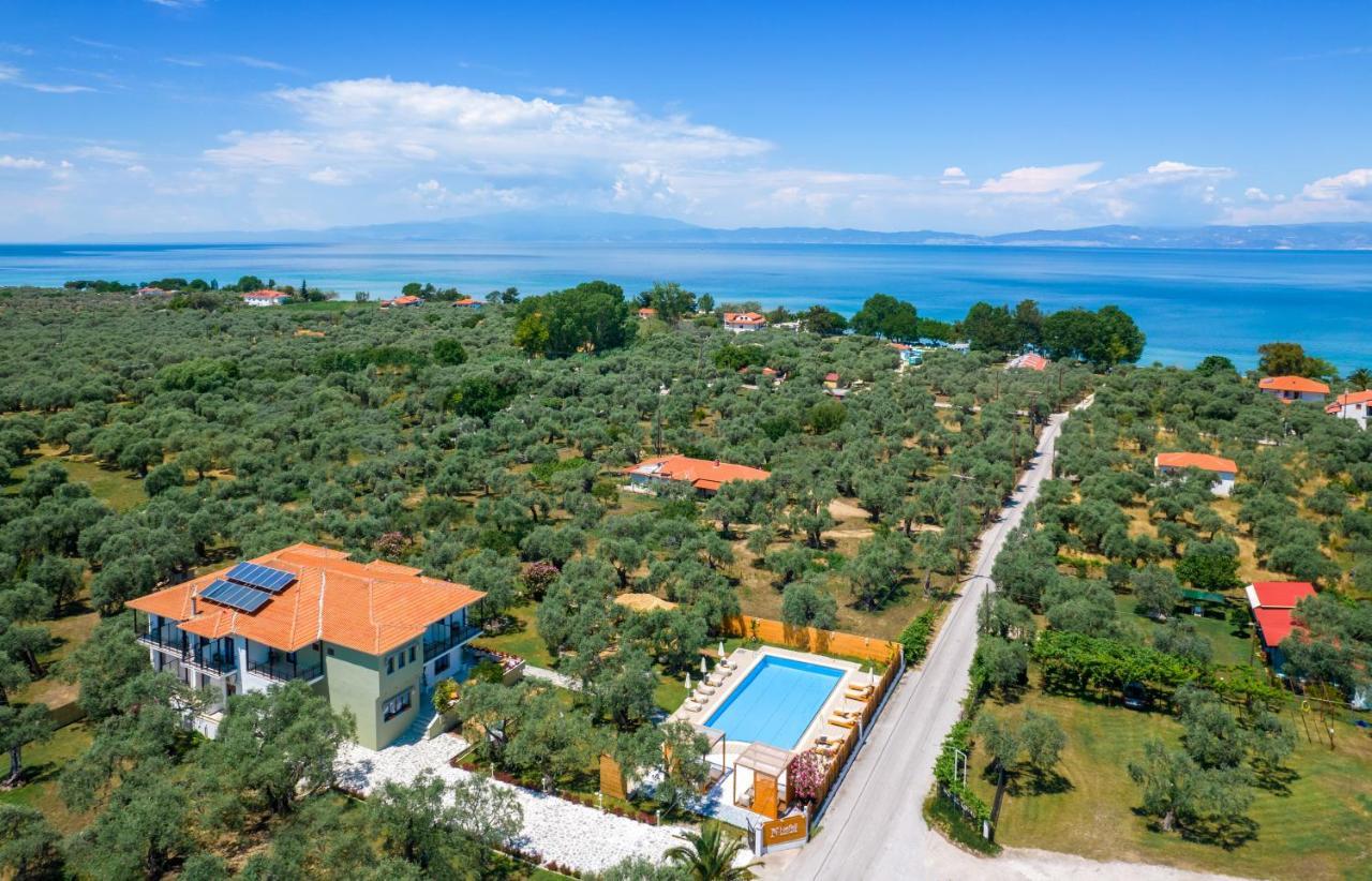 Nefeli Fresh Hotel By Del Mare Skala Rachoni  ภายนอก รูปภาพ