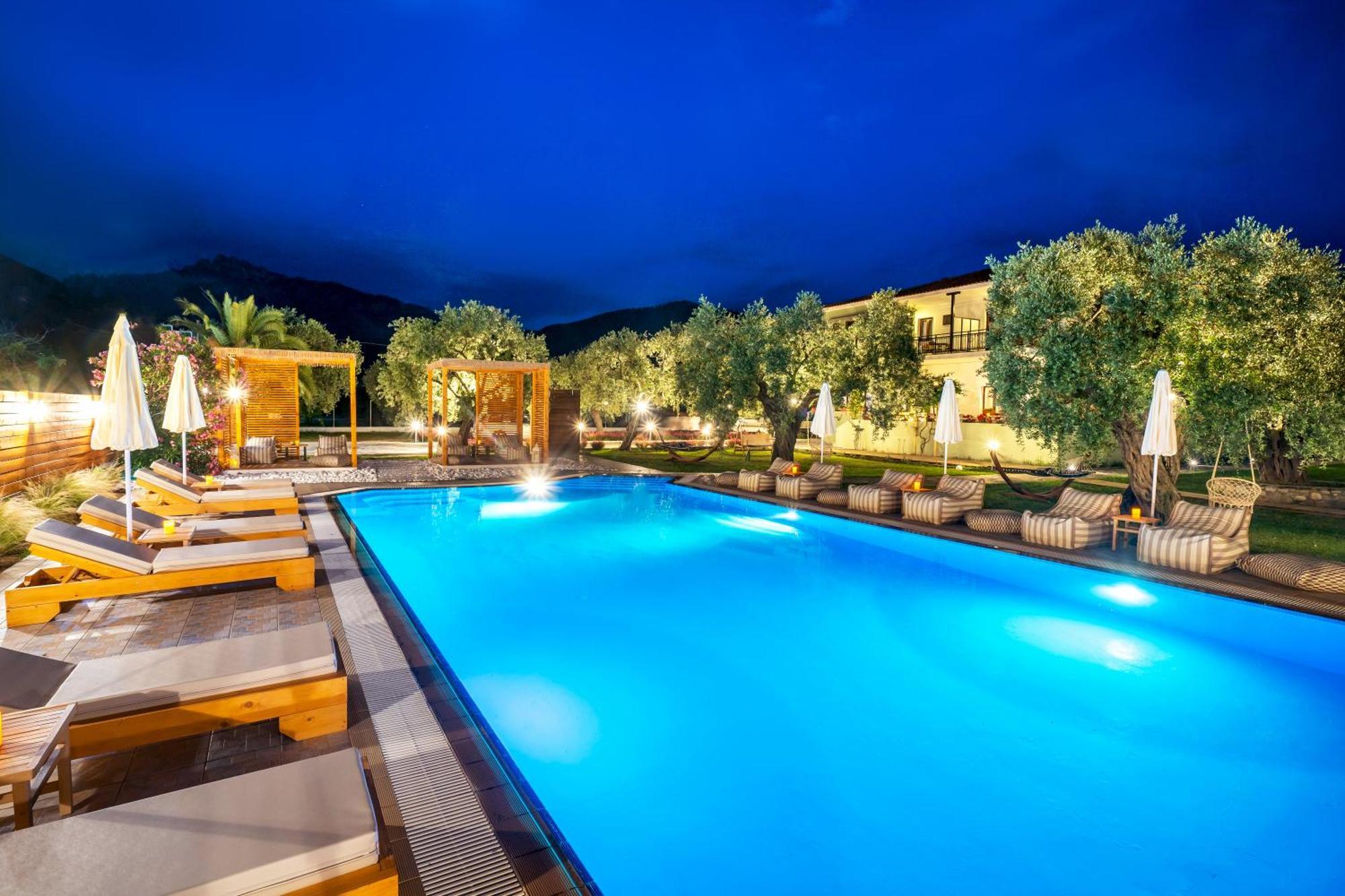 Nefeli Fresh Hotel By Del Mare Skala Rachoni  ภายนอก รูปภาพ