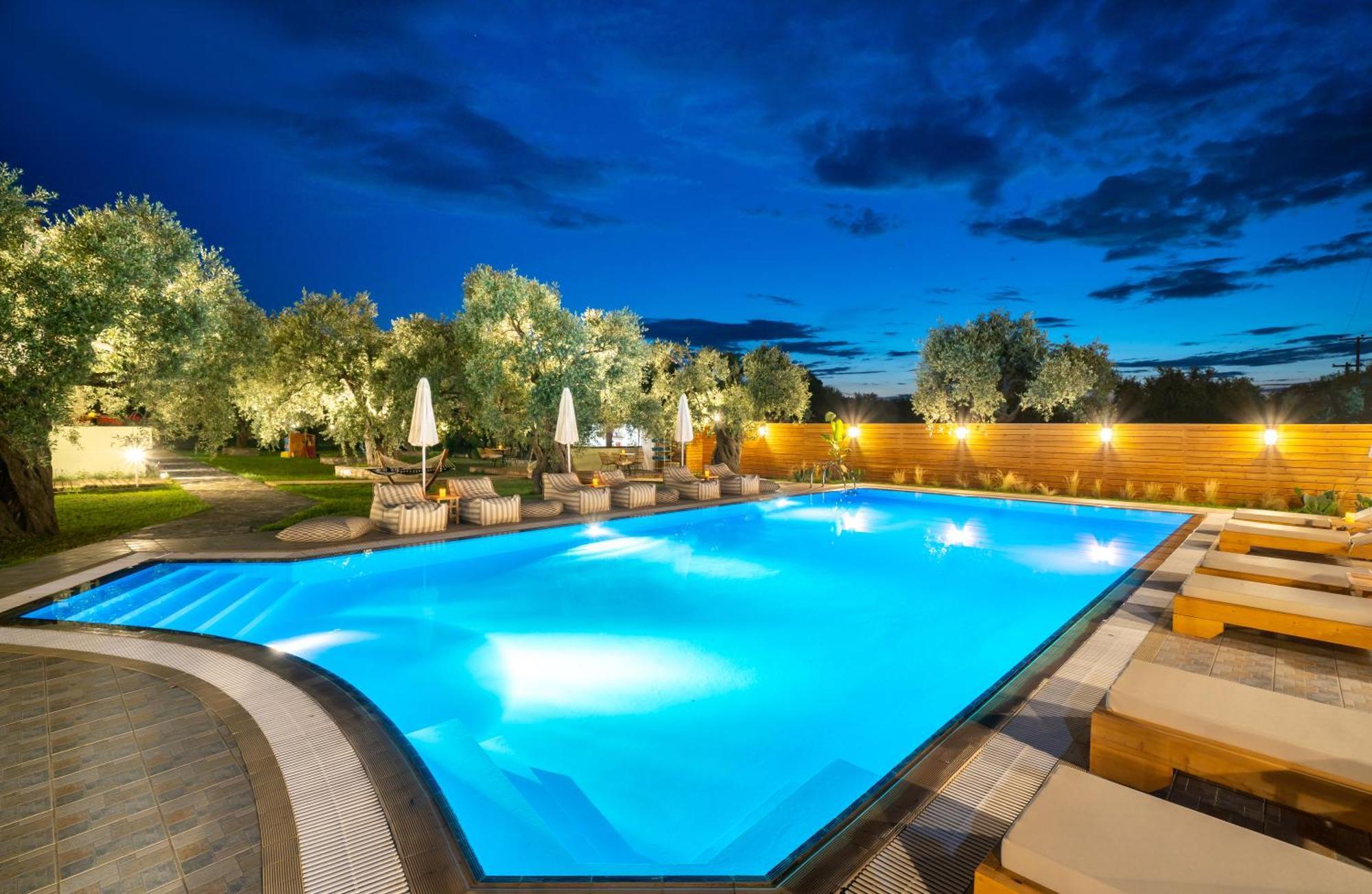 Nefeli Fresh Hotel By Del Mare Skala Rachoni  ภายนอก รูปภาพ