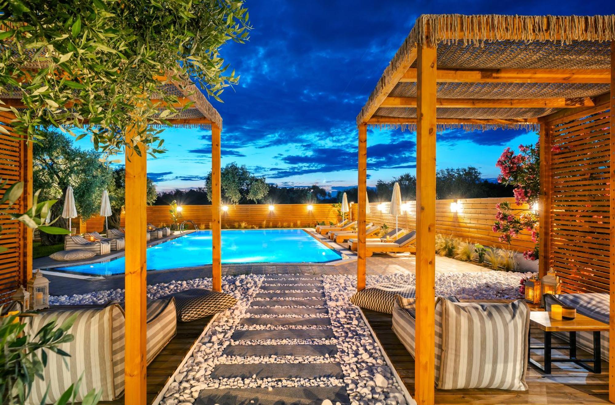 Nefeli Fresh Hotel By Del Mare Skala Rachoni  ภายนอก รูปภาพ